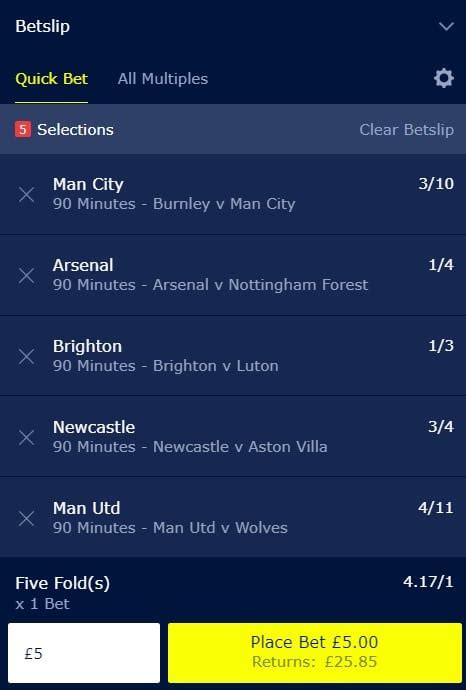 acca odds|best acca bets today.